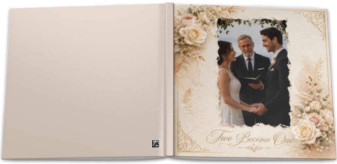 Two Become One Wedding Photo Theme — preview