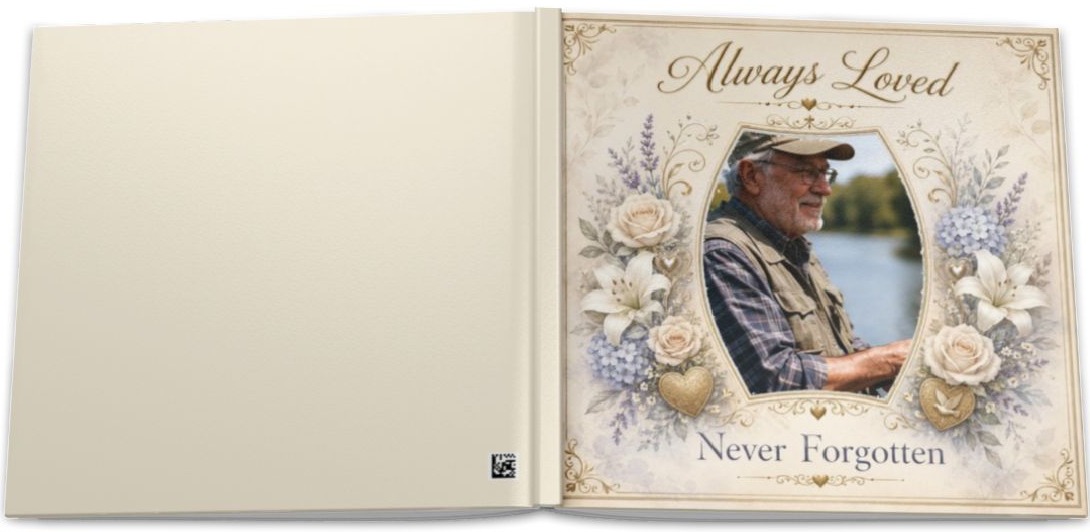 Always Loved Memorial PhotoBook — preview